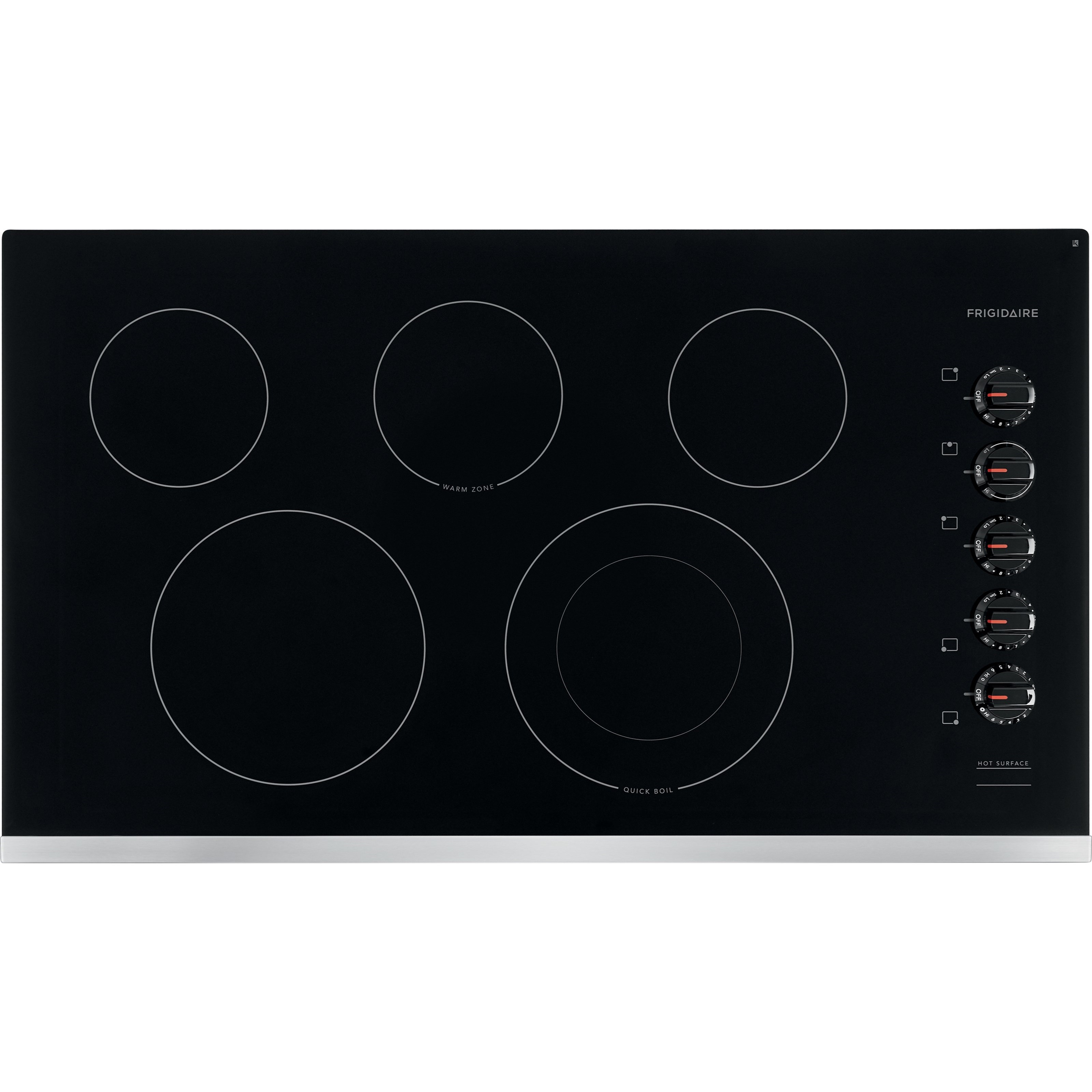 Frigidaire electric deals cooktop